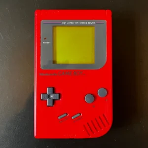 Game Boy FAT rouge
